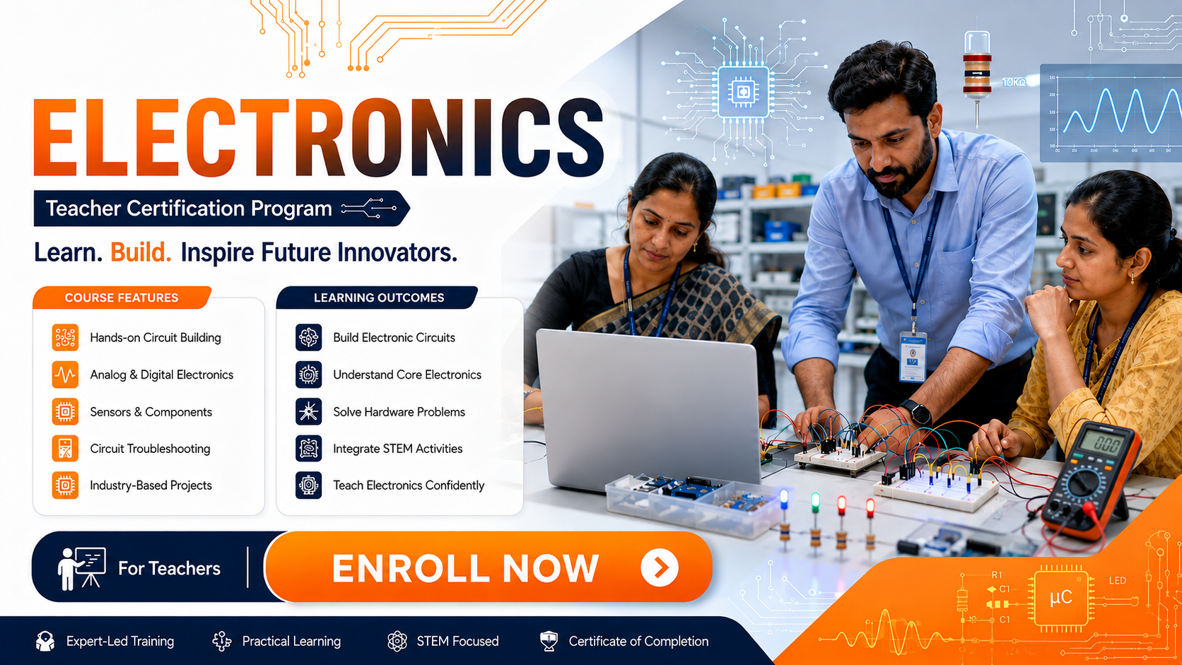 Electronics Fundamentals for Educators