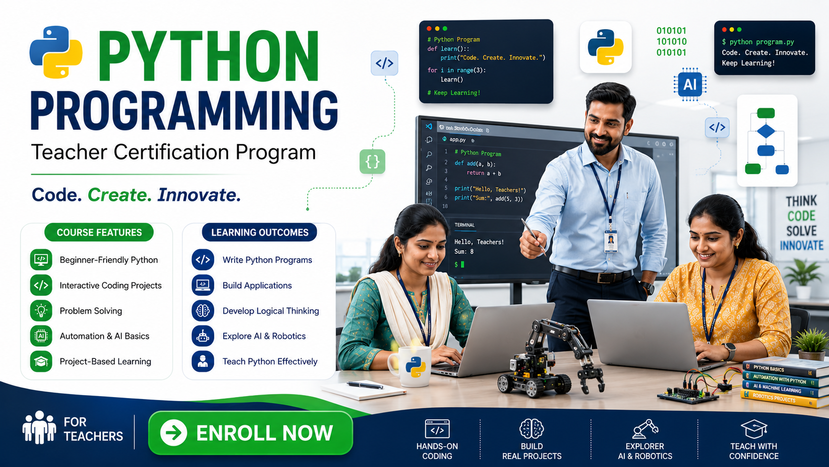 Python Programming for Educators